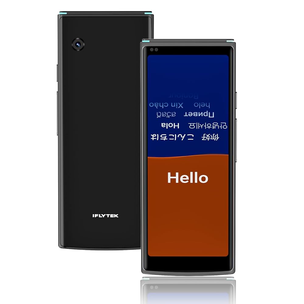 iFLYTEK Smart Translator ブラック iFLYTEK Smart Translator アイフライテック 翻訳機 グローバル